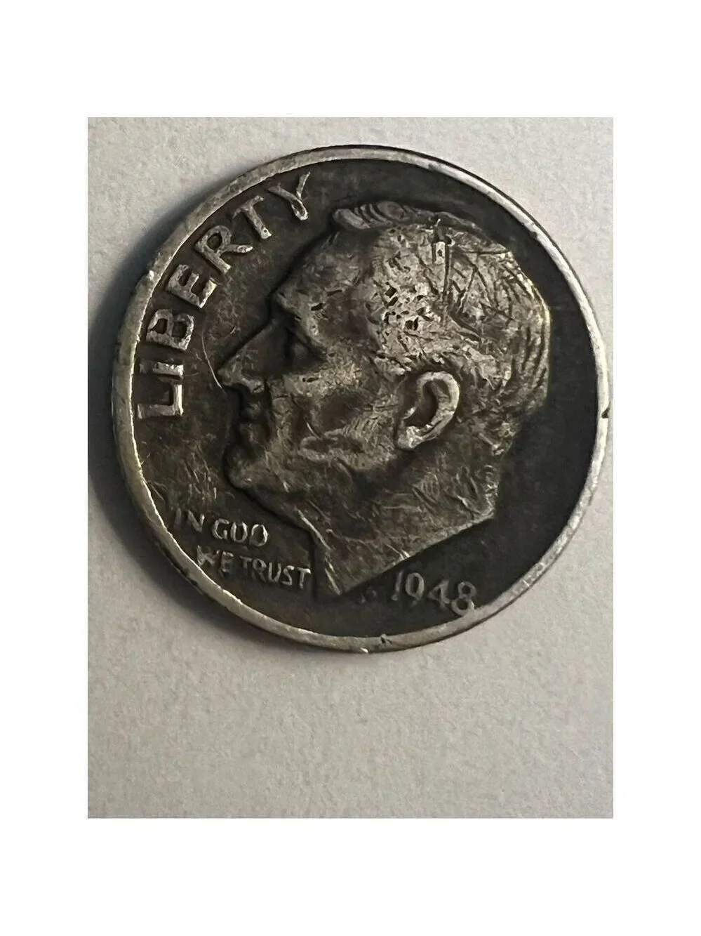 Rare 1948 D Roosevelt Silver Dime